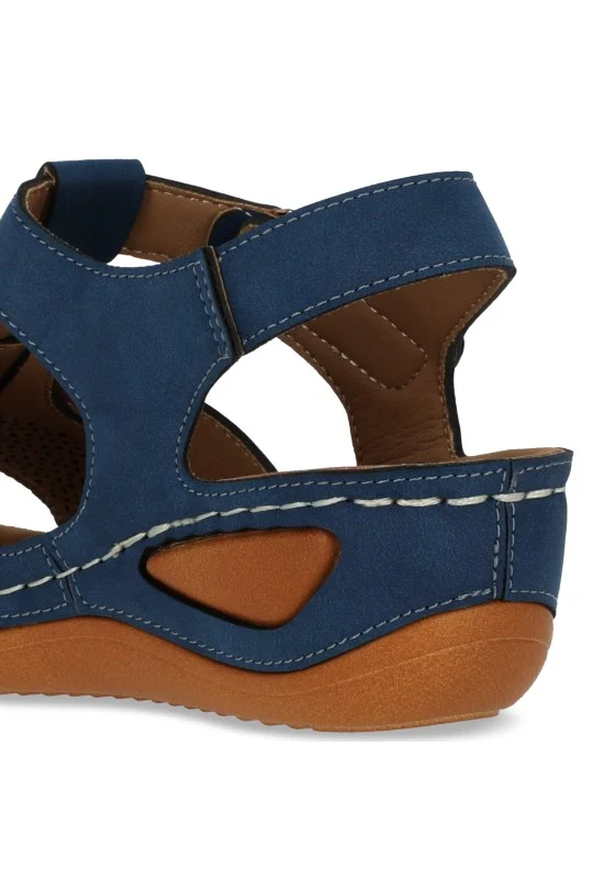 SANDALIA CASUAL AZUL CON CONTACTEL 70187 - Image 6