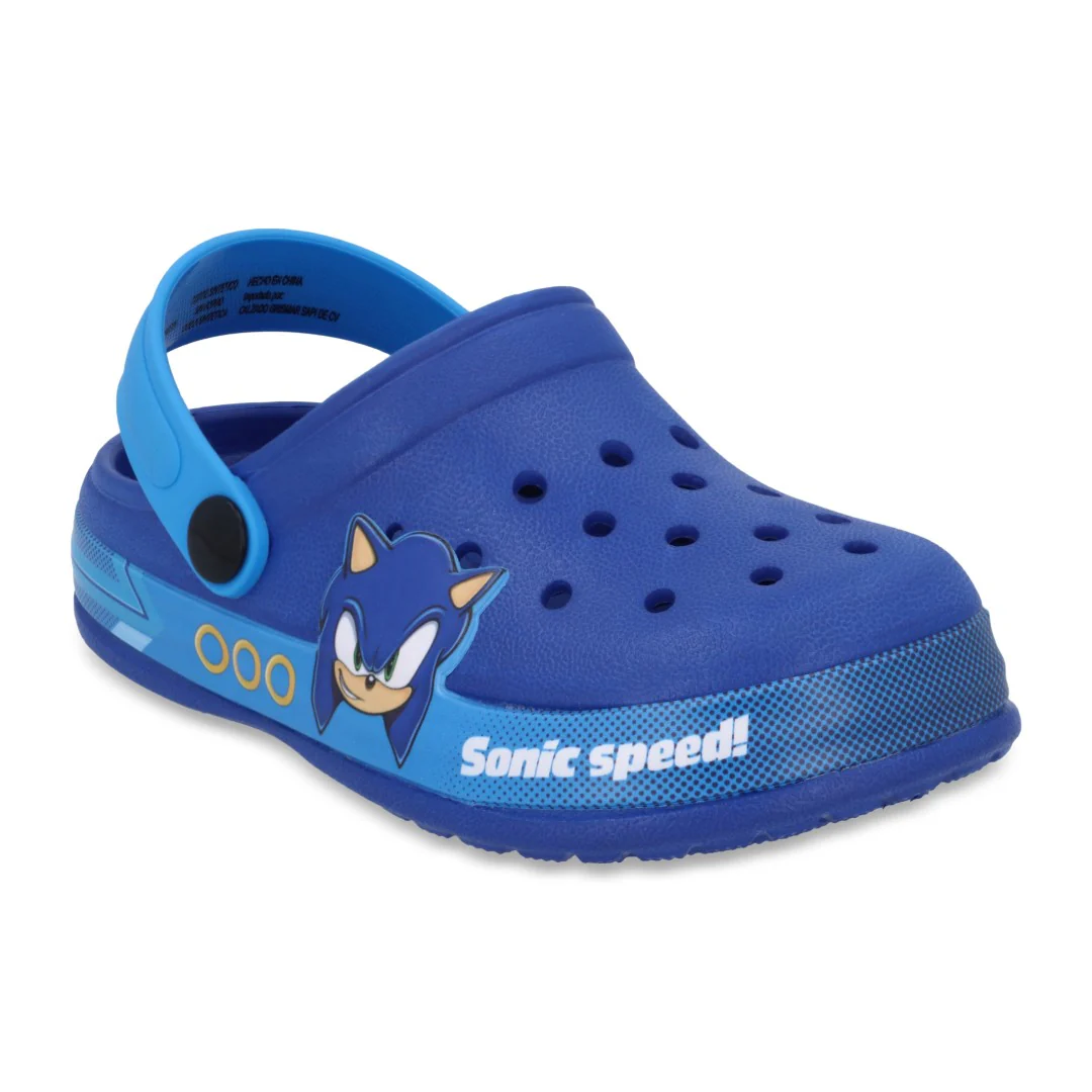 SANDALIA CASUAL AZUL DE SONIC 09760