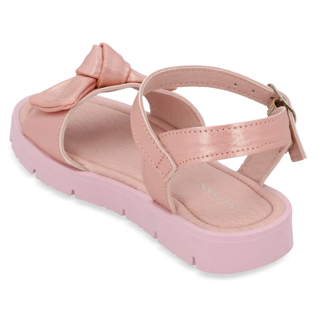 SANDALIA CASUAL BLANCO Y ROSA CON ADORNO DUO 683 - Image 10