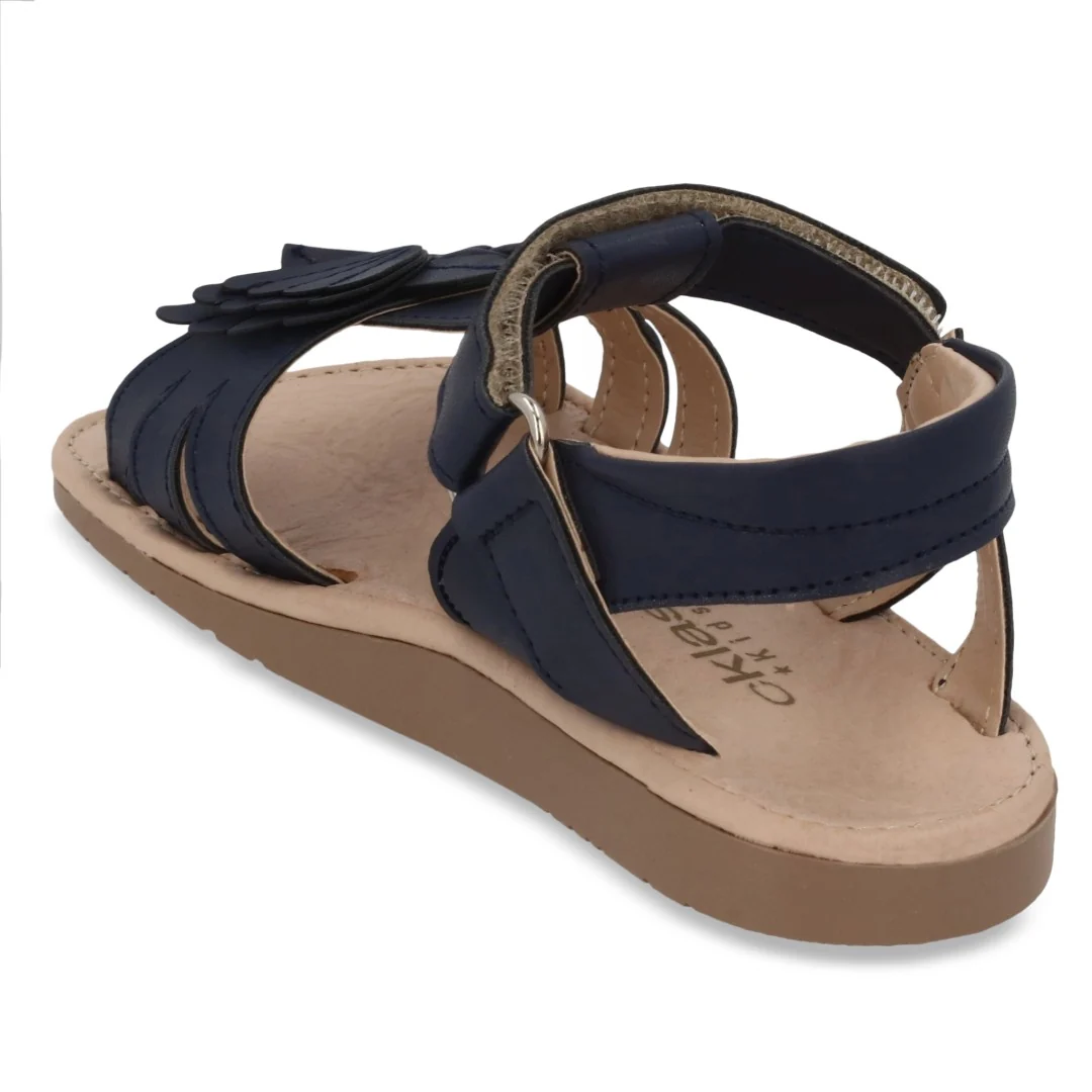 SANDALIA CASUAL LILA Y MARINO CON ADORNO DUO 691 - Image 10