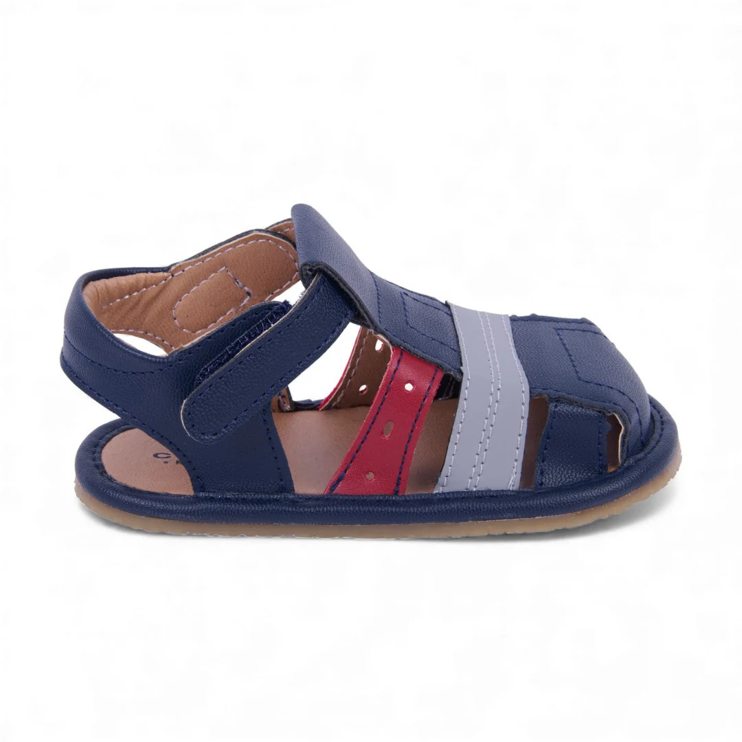SANDALIA CASUAL MARINO CON CONTACTEL 57325 - Image 2