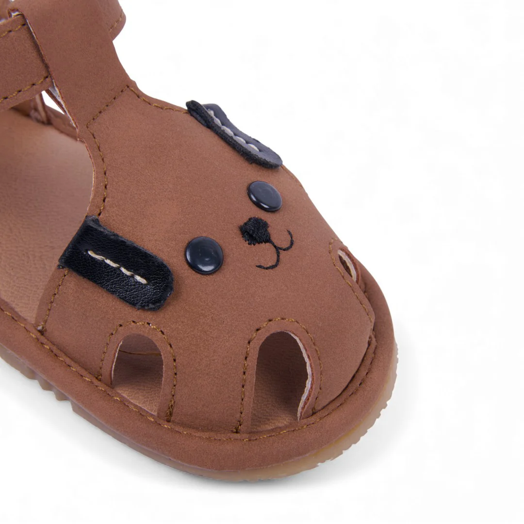 SANDALIA CASUAL MIEL DETALLE EN PUNTA 57324 - Image 6