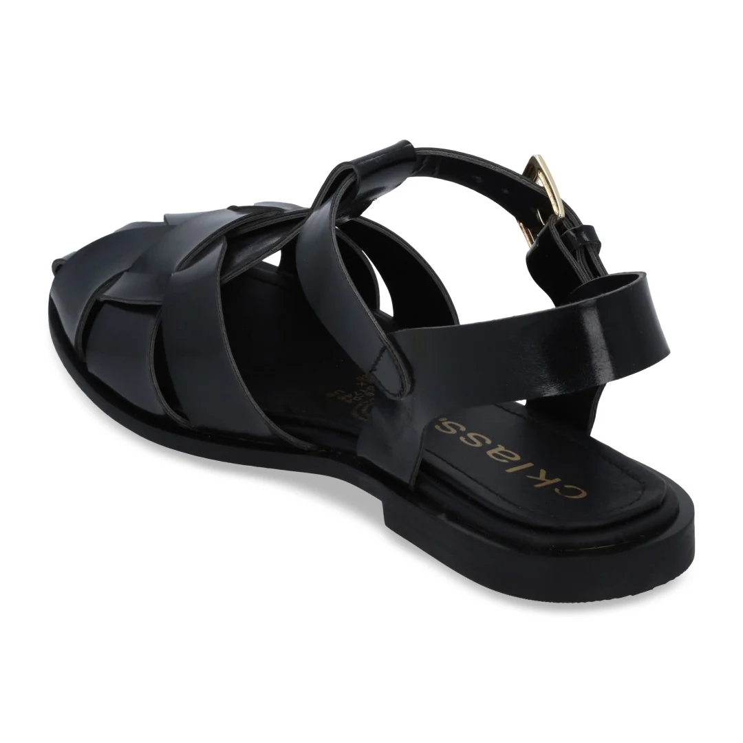 SANDALIA CASUAL NEGRO MUJER 12604 - Image 3