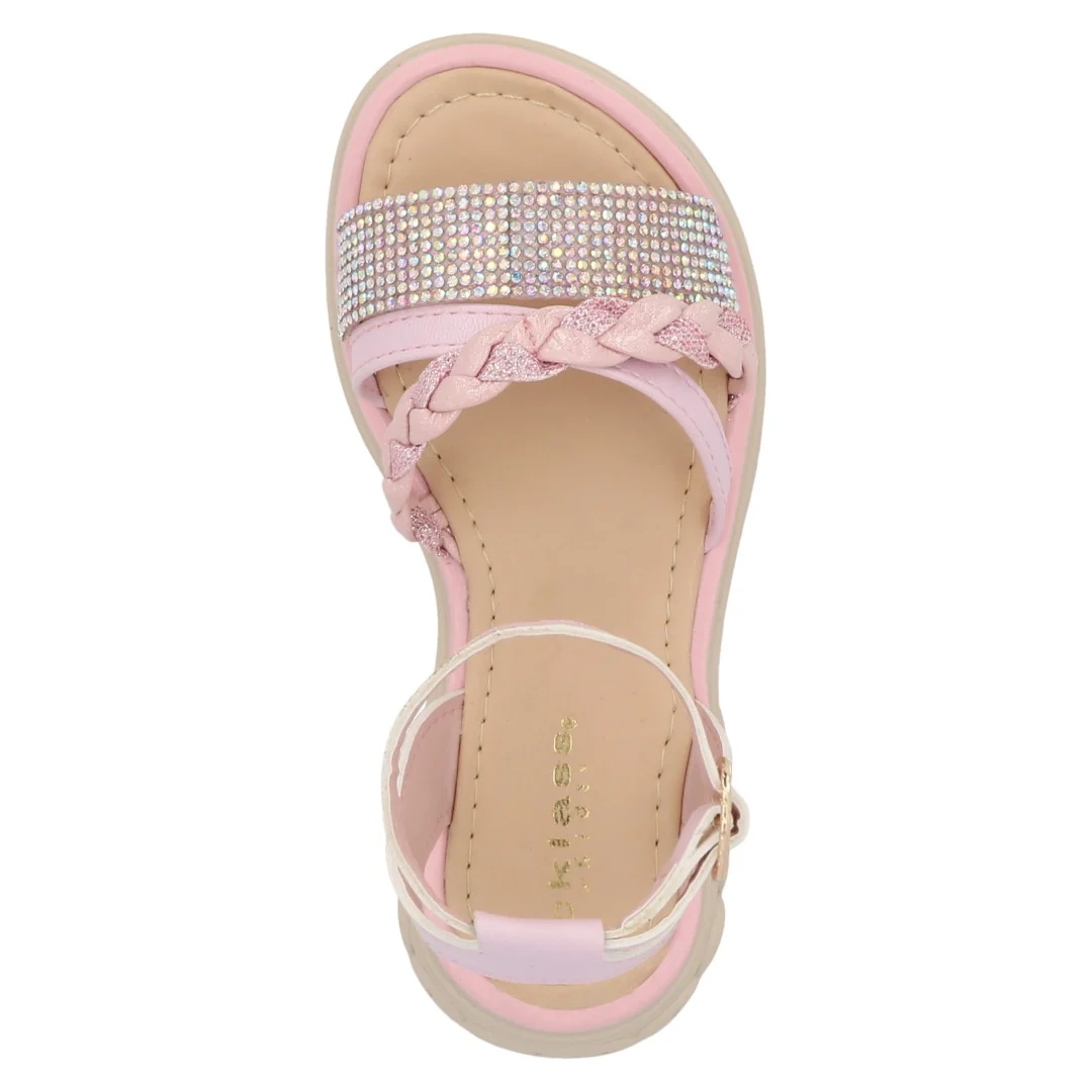 SANDALIA CASUAL ROSA CON ADORNO 03567 - Image 5