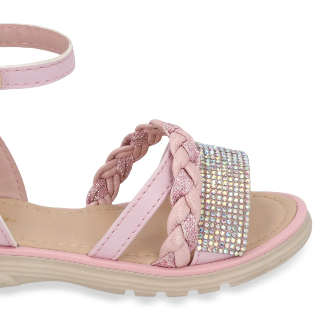 SANDALIA CASUAL ROSA CON ADORNO 03567 - Image 6