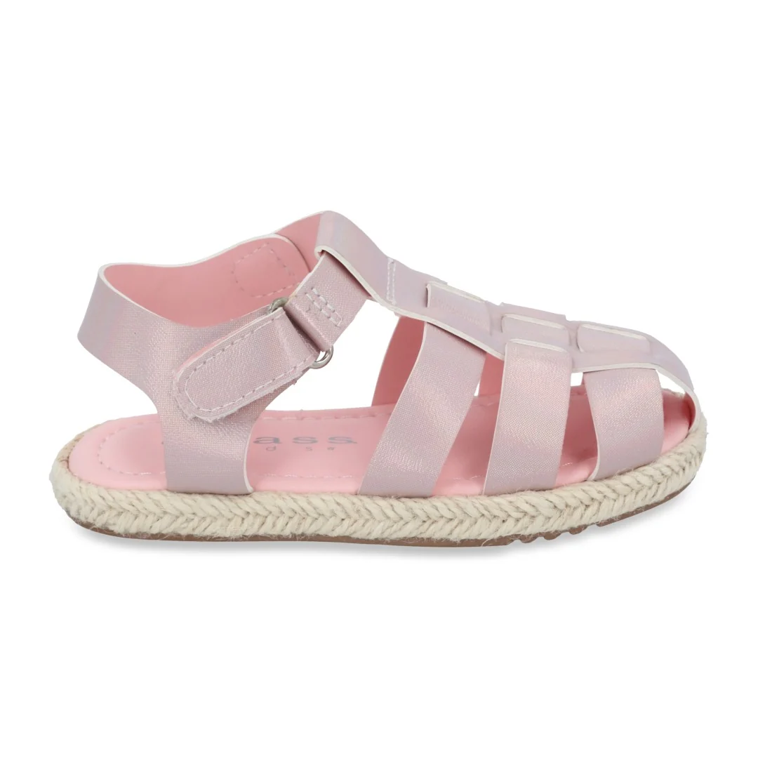SANDALIA CASUAL ROSA CON ADORNO 14222 - Image 2