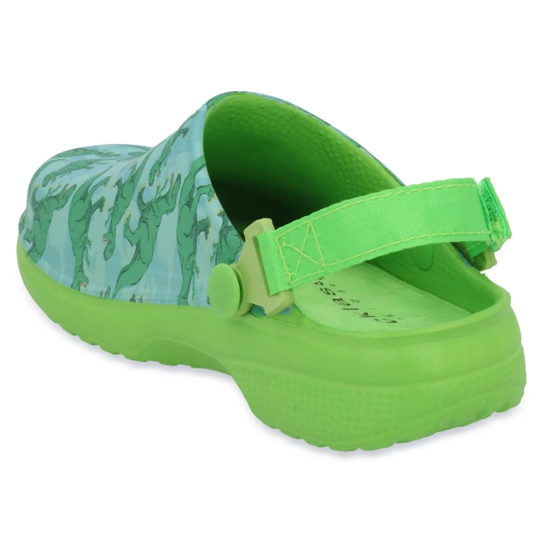 SANDALIA CASUAL VERDE CON ADORNO 71040 - Image 3