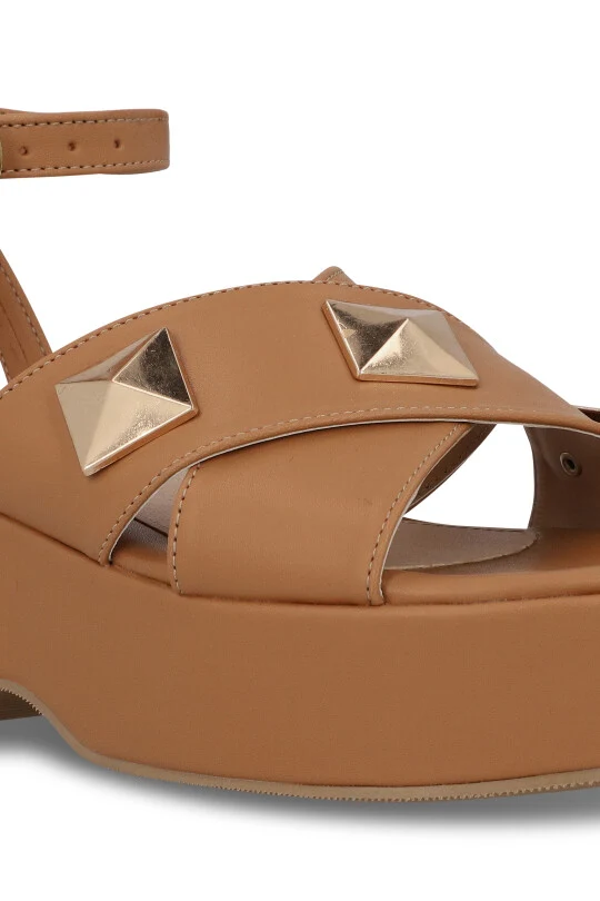 Sandalia color camel 03178 - Image 6