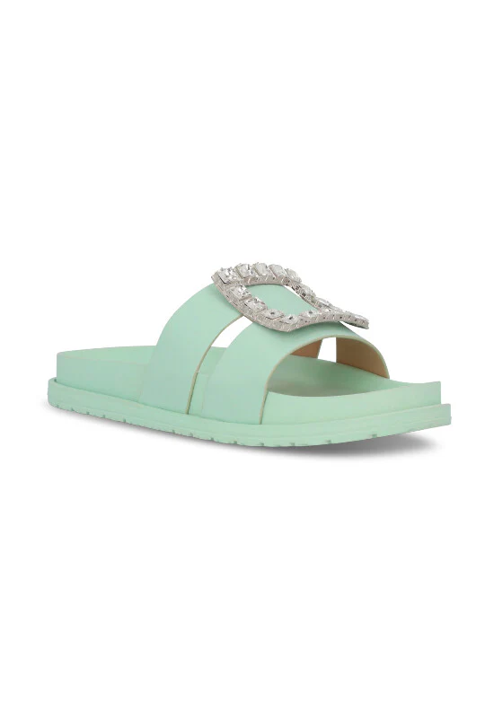 Sandalia color verde 70885