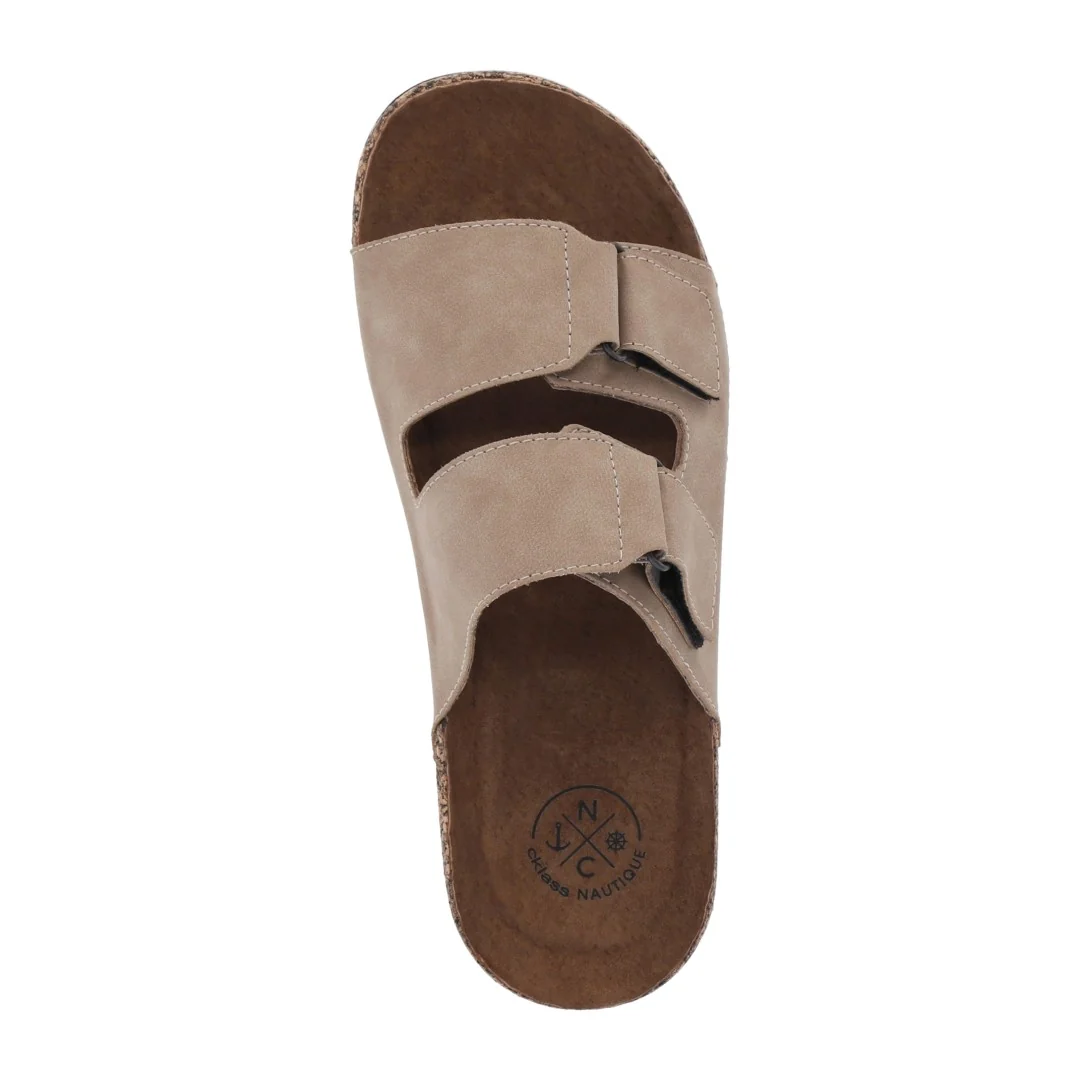 SANDALIA DE PISO CABALLERO BEIGE SINTÉTICO 63743 - Image 4