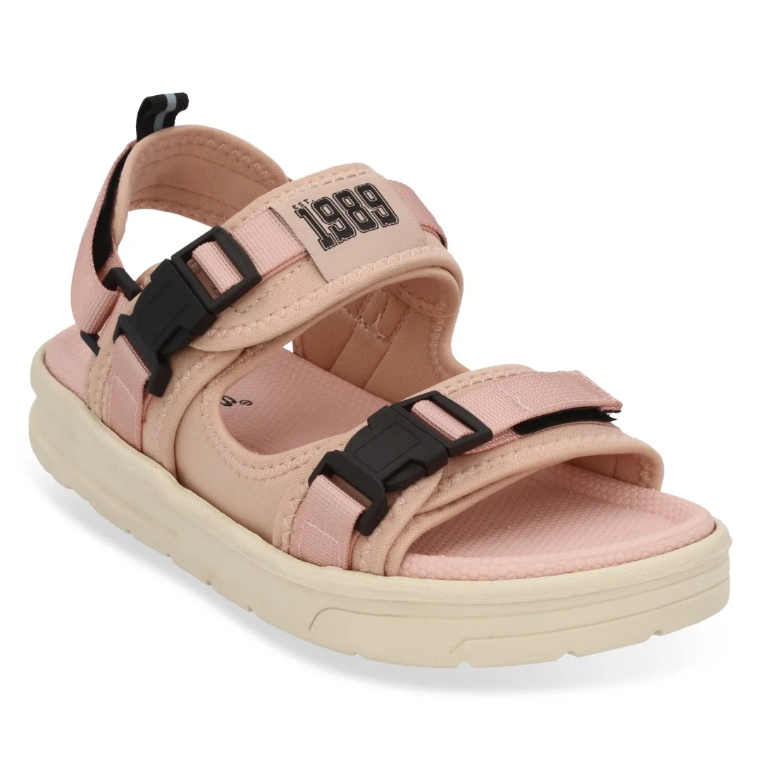 SANDALIA DE PISO ROSA AJUSTABLE 71048