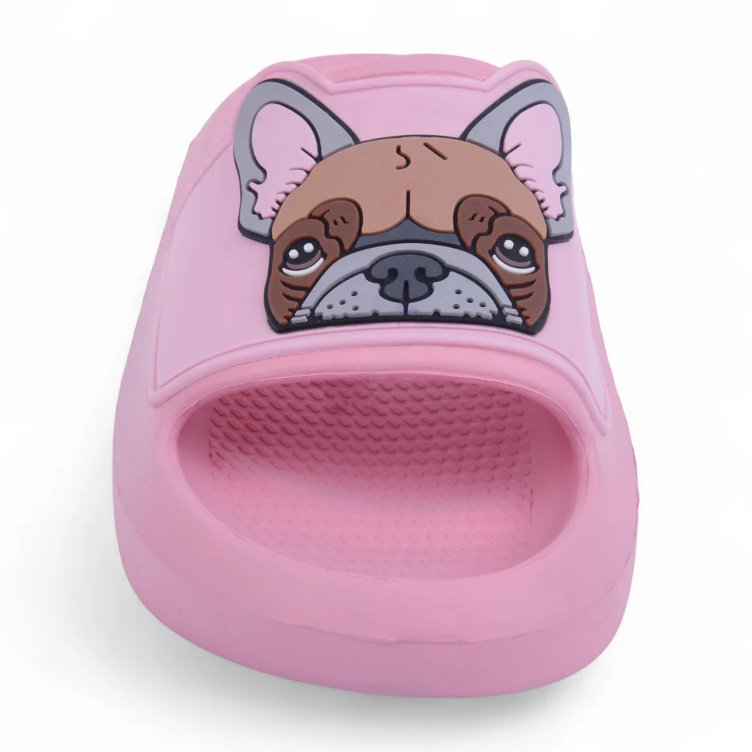 SANDALIA DE PISO ROSA CON ADORNO DE PERRITO 03489 - Image 4