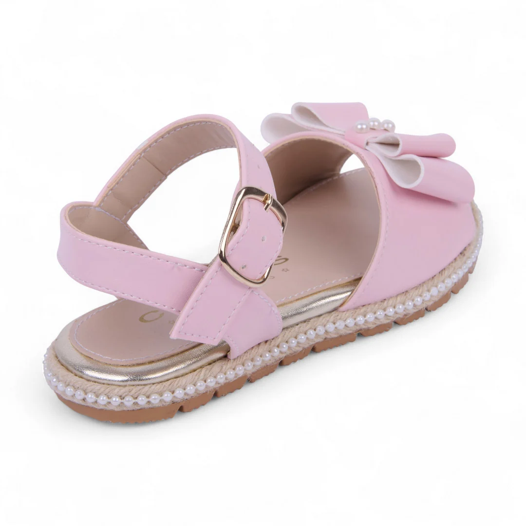 SANDALIA DE PISO ROSA CON MOÑO 14229 - Image 3
