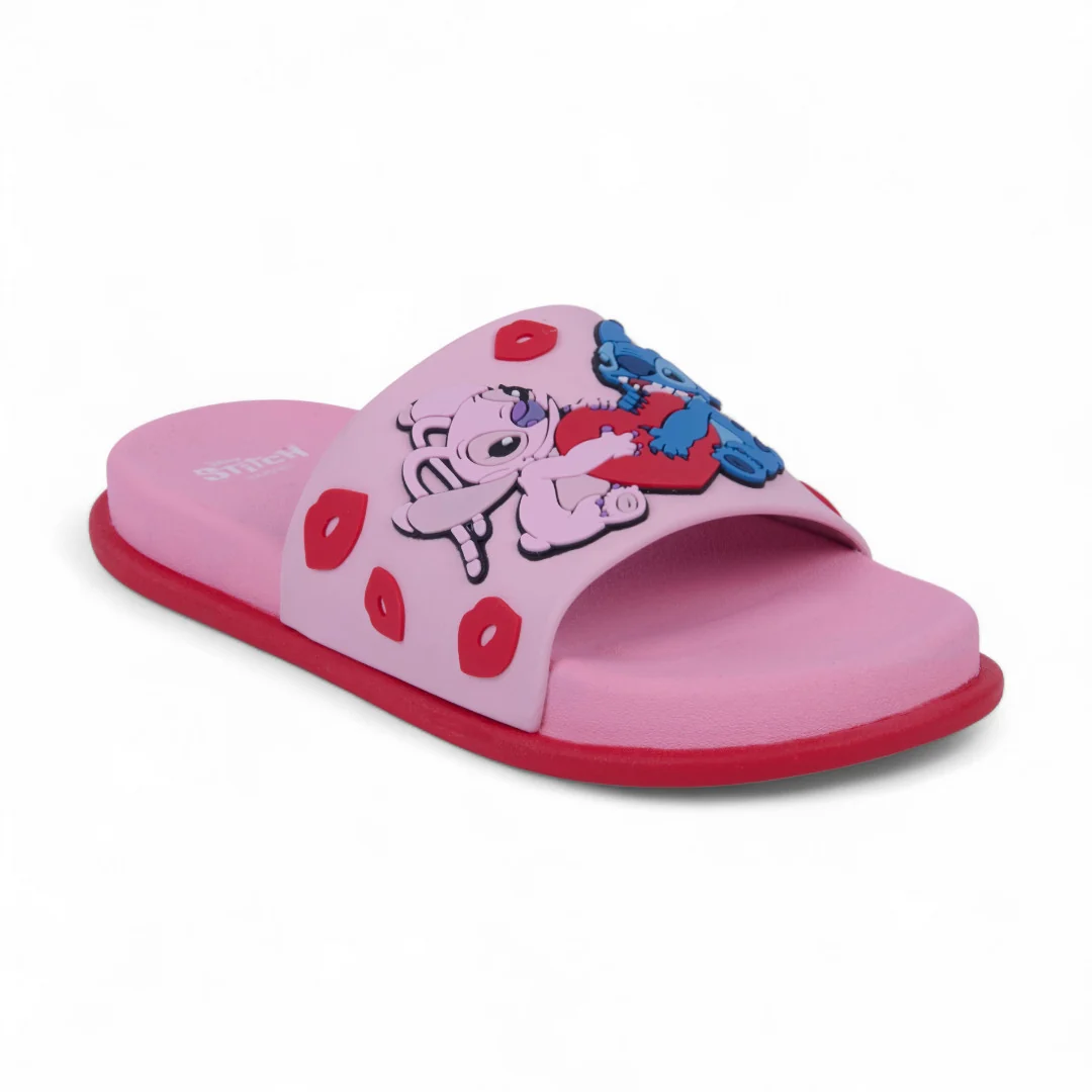 SANDALIA DE PISO ROSA STICH Y ÁNGEL 10627
