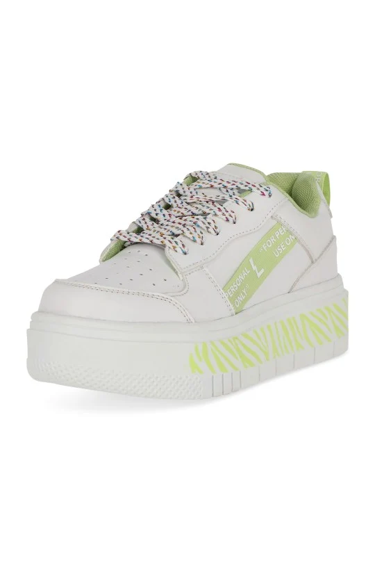 TENIS DE PISO BLANCO ESTAMPADO 33065
