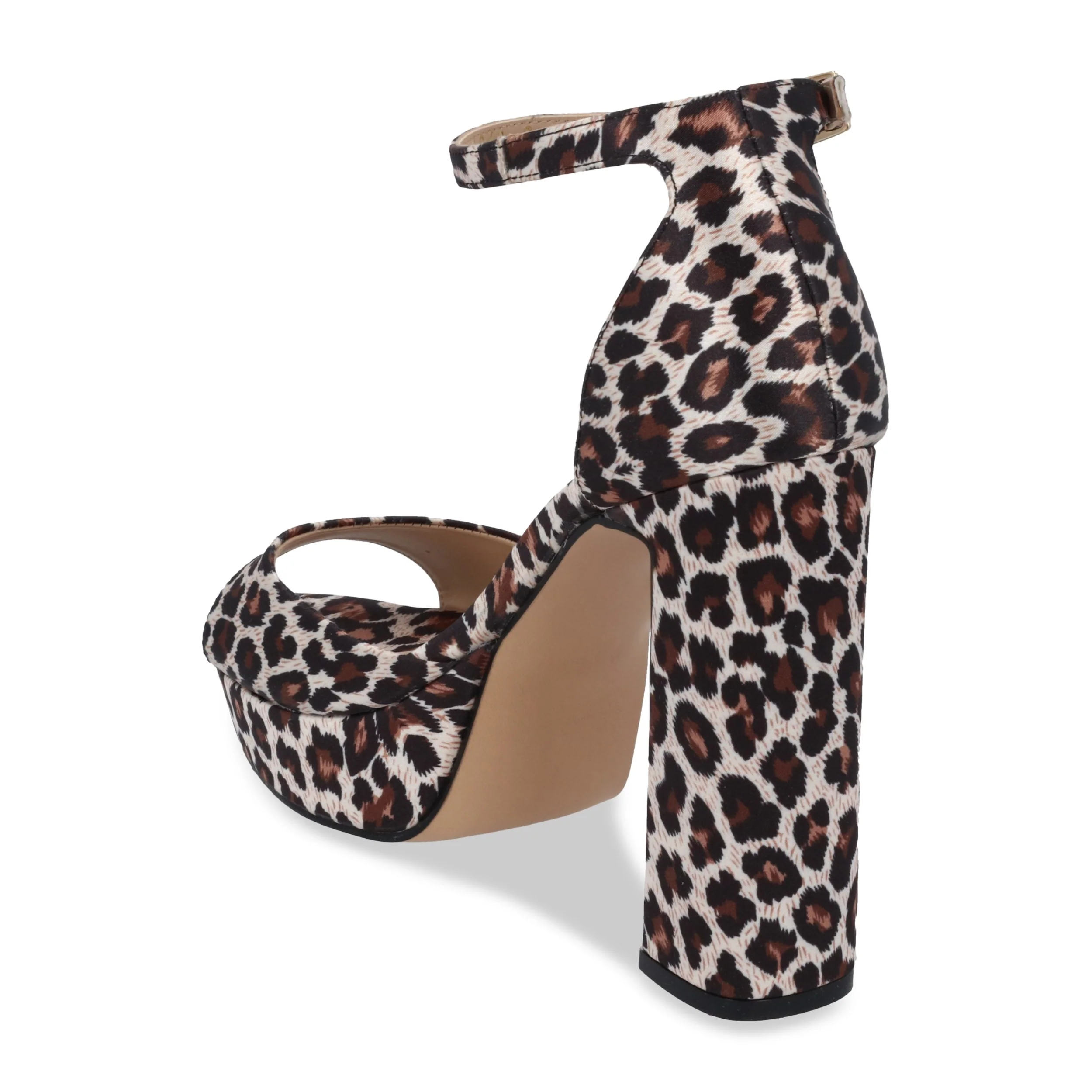 SANDALIA DE TACÓN ANIMAL PRINT 13CM MUJER CON HEBILLA 08636 - Image 3