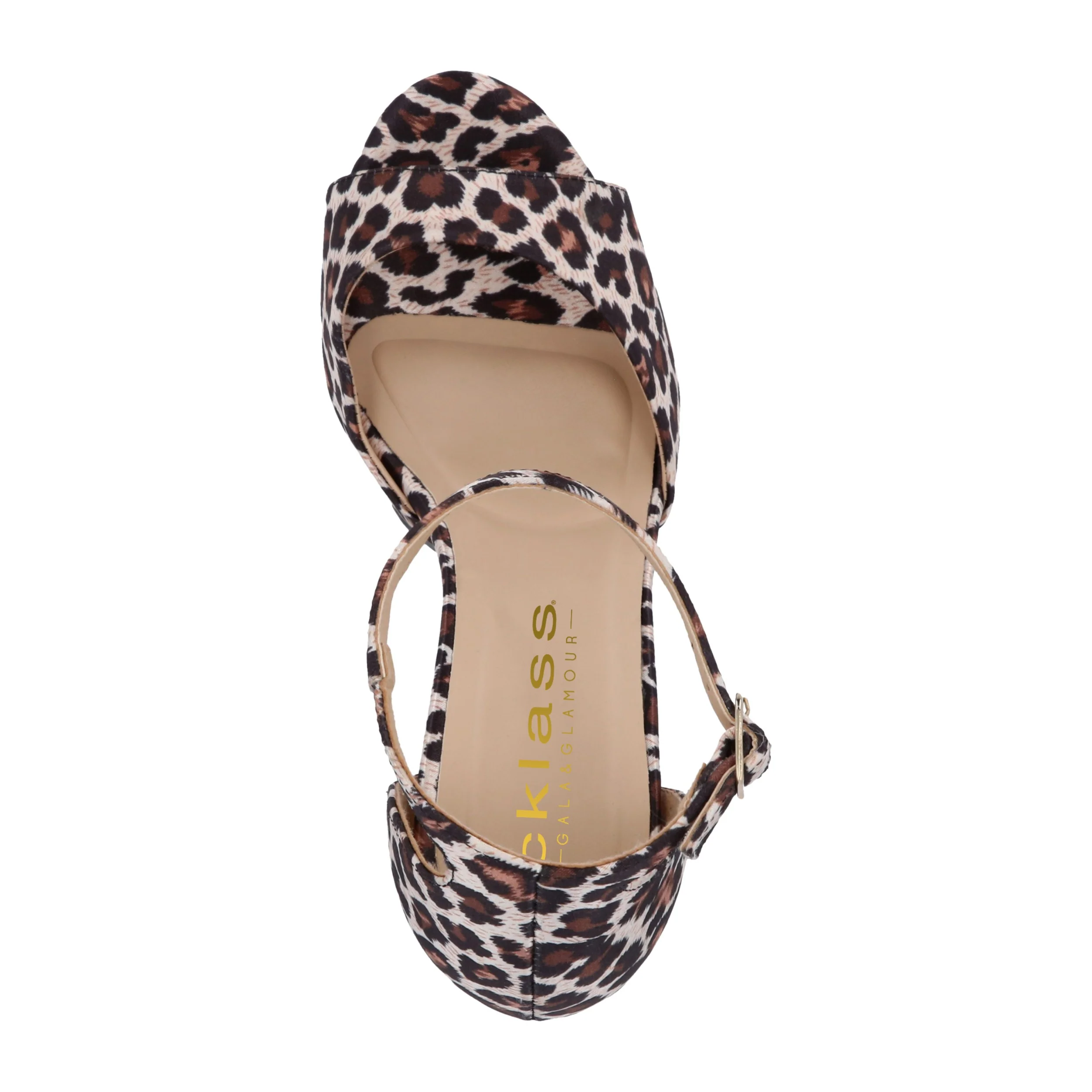 SANDALIA DE TACÓN ANIMAL PRINT 13CM MUJER CON HEBILLA 08636 - Image 5