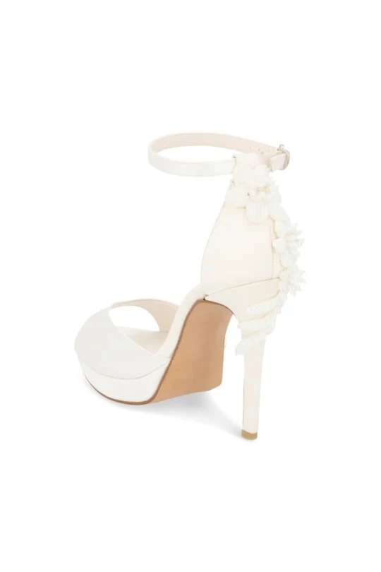 SANDALIA DE TACÓN BLANCO 05044 - Image 3