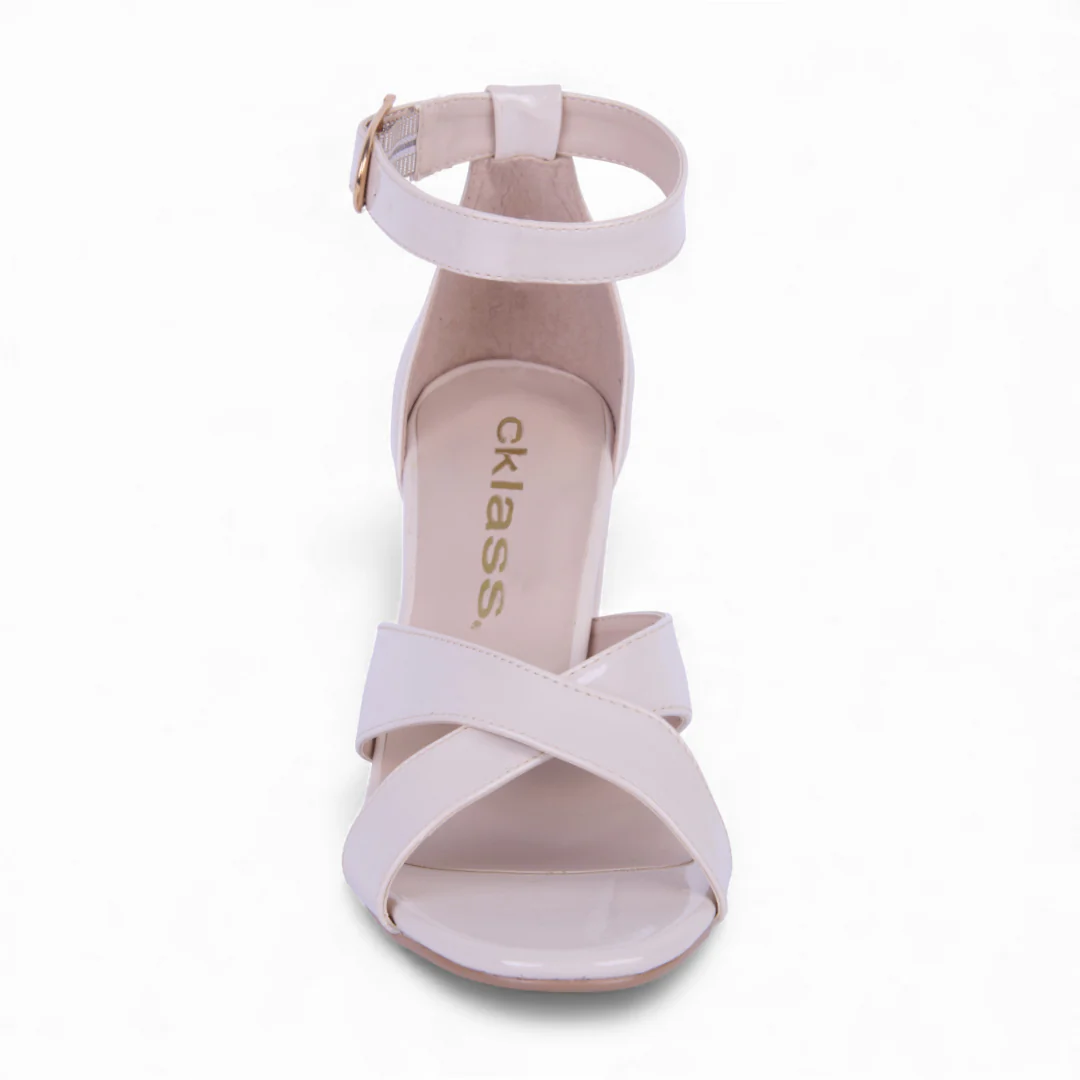 SANDALIA DE TACÓN IVORY CON PULSERA 27813 - Image 4