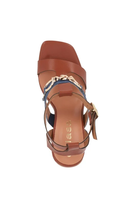 SANDALIA DE TACÓN MULTICOLOR 94939 - Image 4