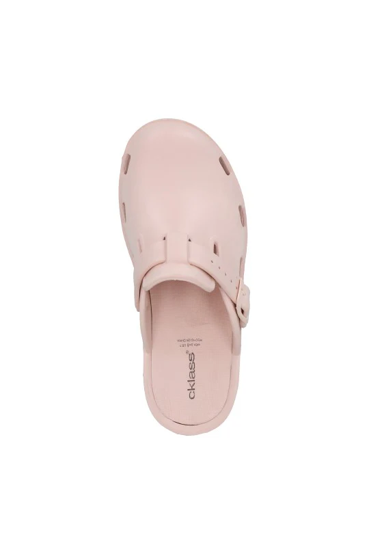 SANDALIA DE TACÓN ROSA CON HEBILLA 71092 - Image 4