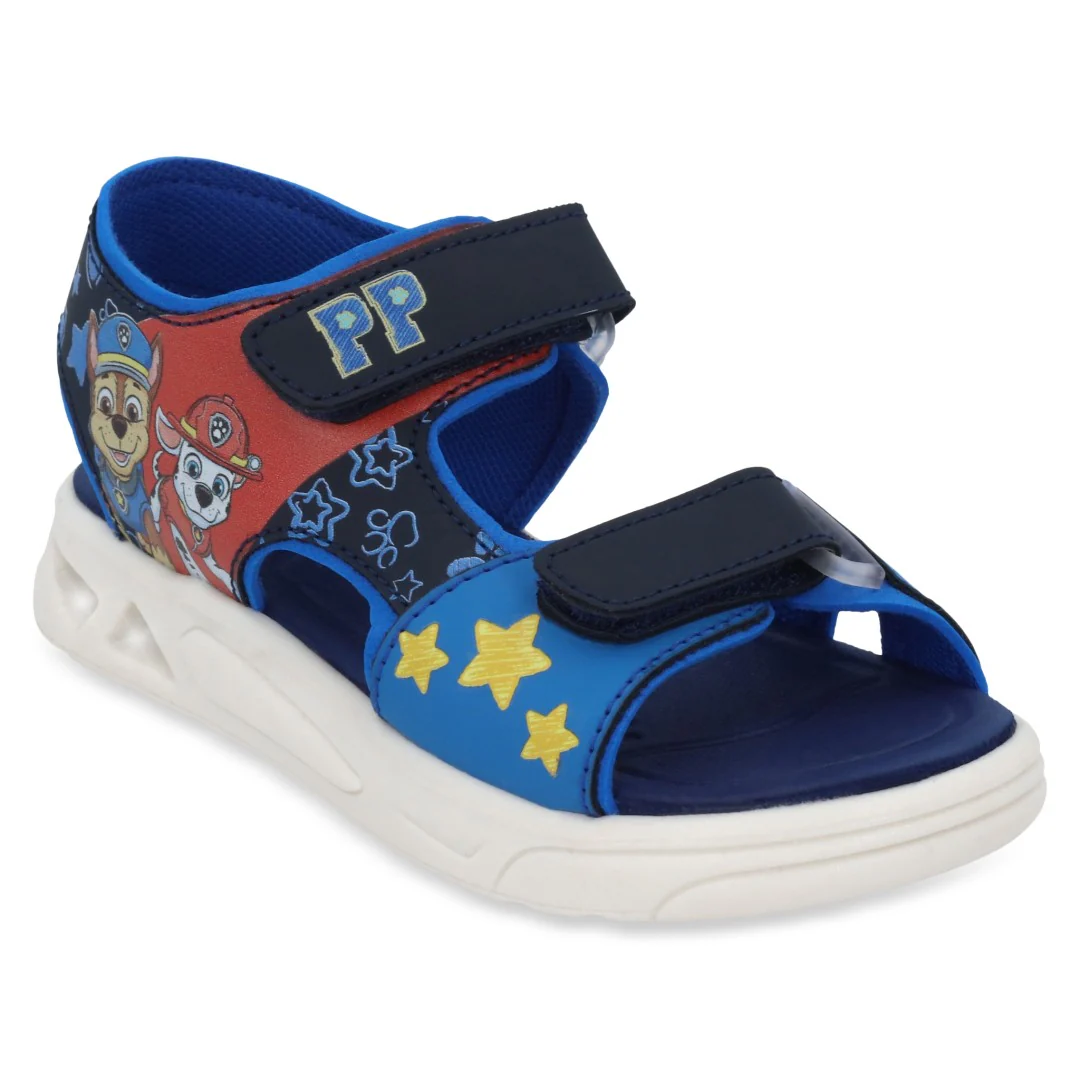 SANDALIA DEPORTIVA AZUL CON LUCES DE PAW PATROL 09750