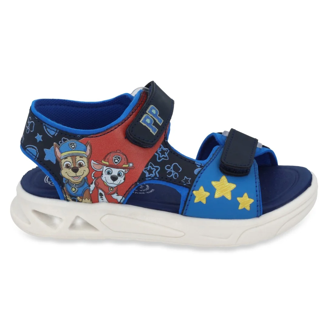 SANDALIA DEPORTIVA AZUL CON LUCES DE PAW PATROL 09750 - Image 2