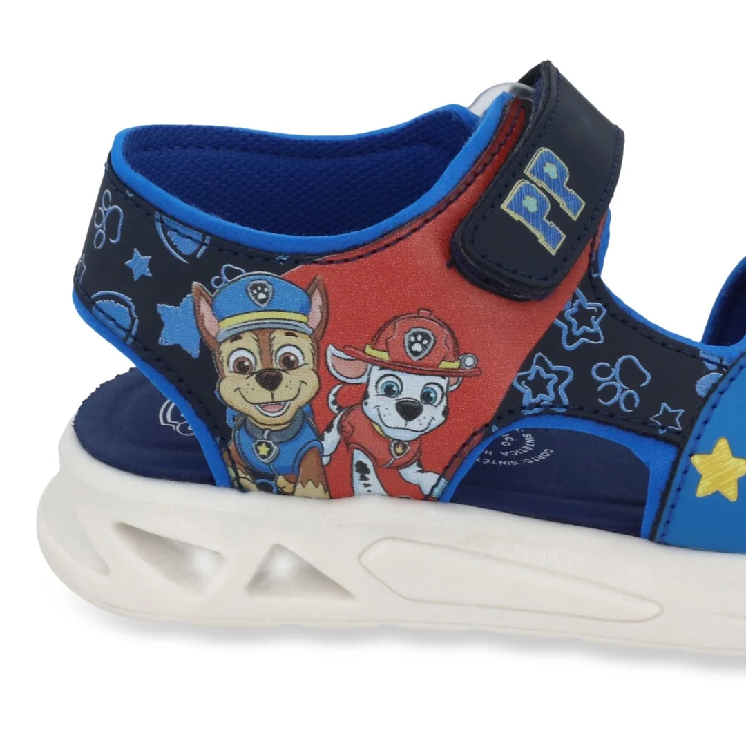 SANDALIA DEPORTIVA AZUL CON LUCES DE PAW PATROL 09750 - Image 6