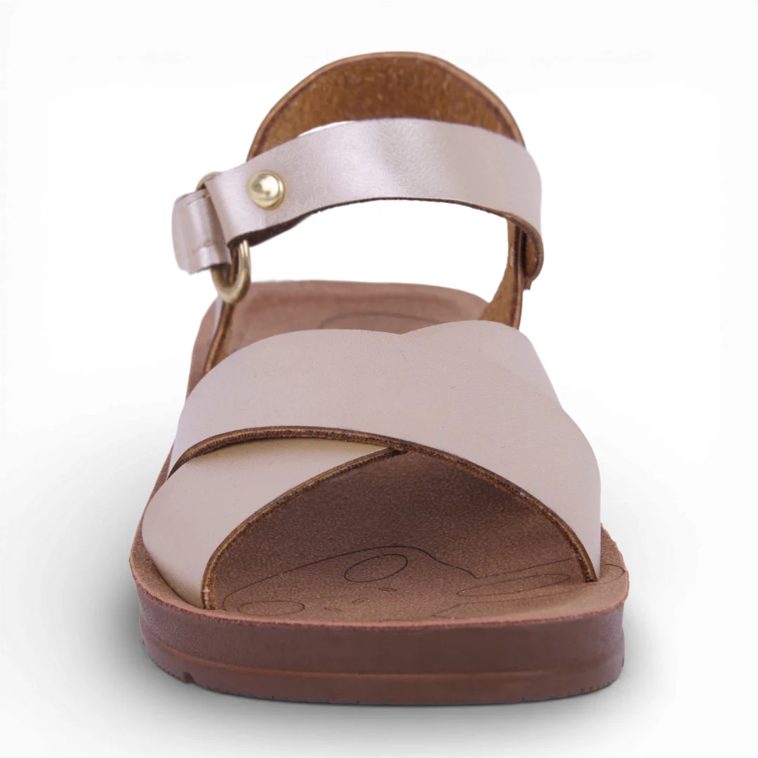 SANDALIA NIÑA TIRAS ROSA, ORO Y BLANCO 03940 - Image 15