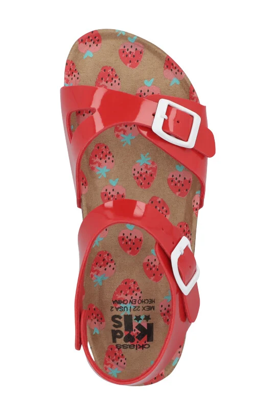 Sandalia suela inyectada color rojo 70880 - Image 5