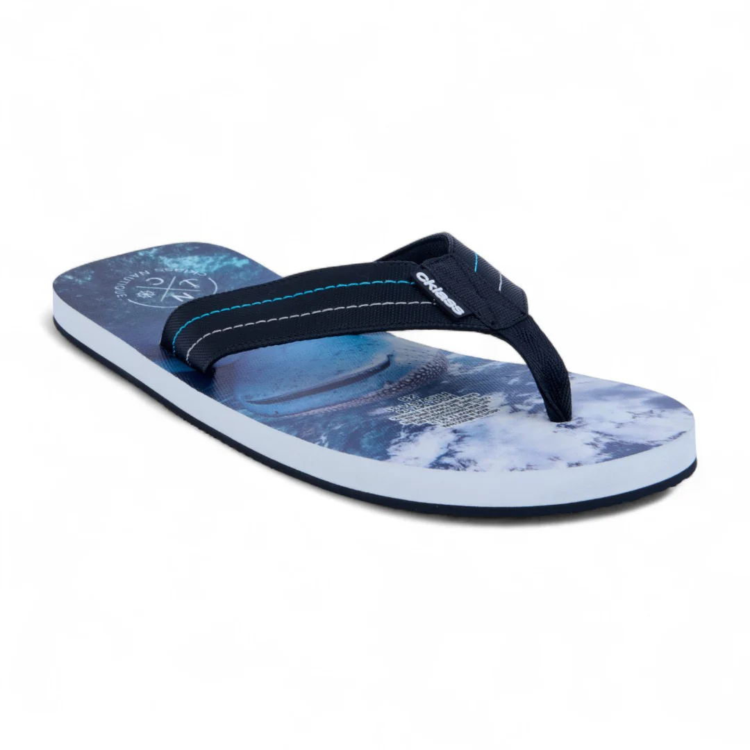 SANDALIAS DE PISO NEGRO SINTÉTICO 56714