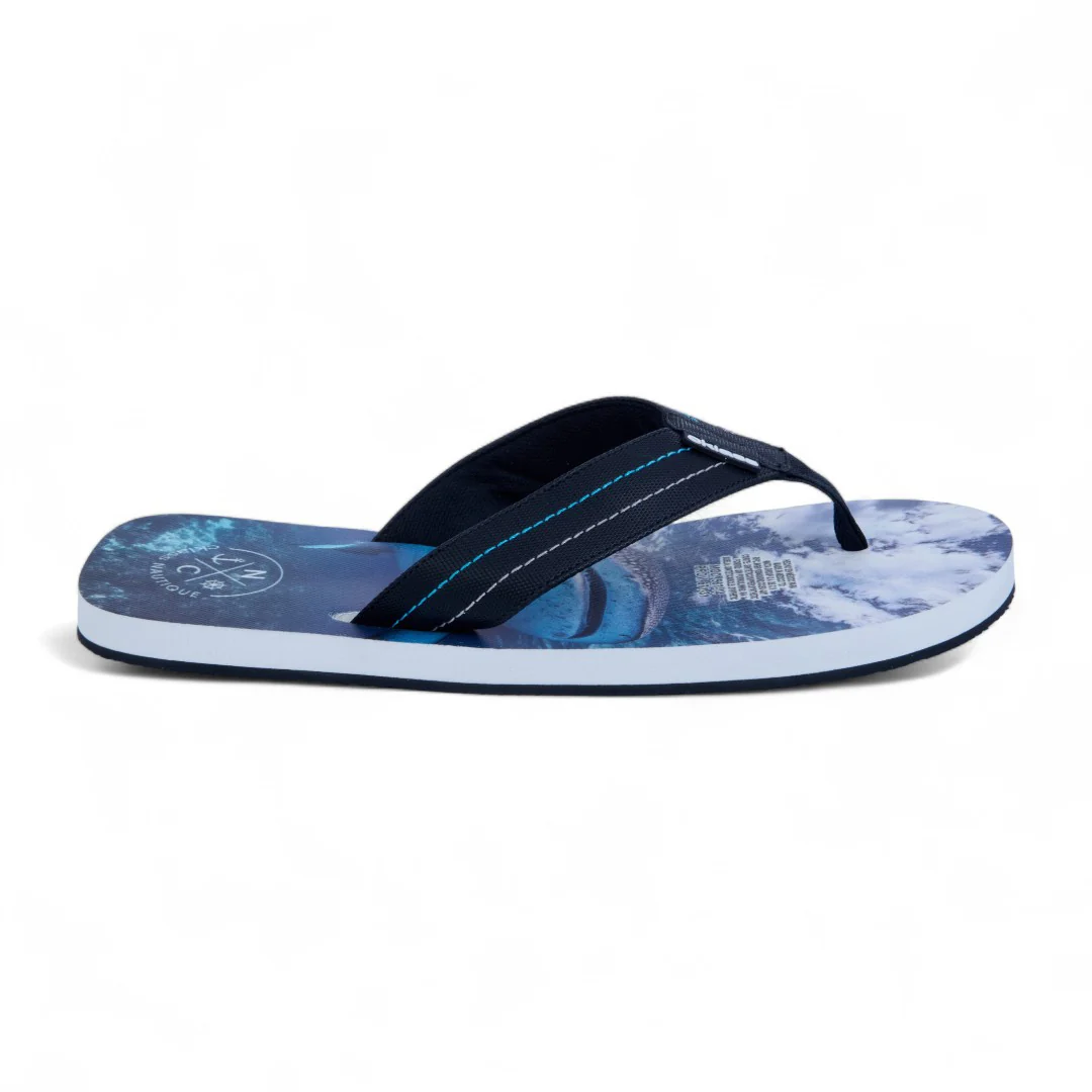 SANDALIAS DE PISO NEGRO SINTÉTICO 56714 - Image 2