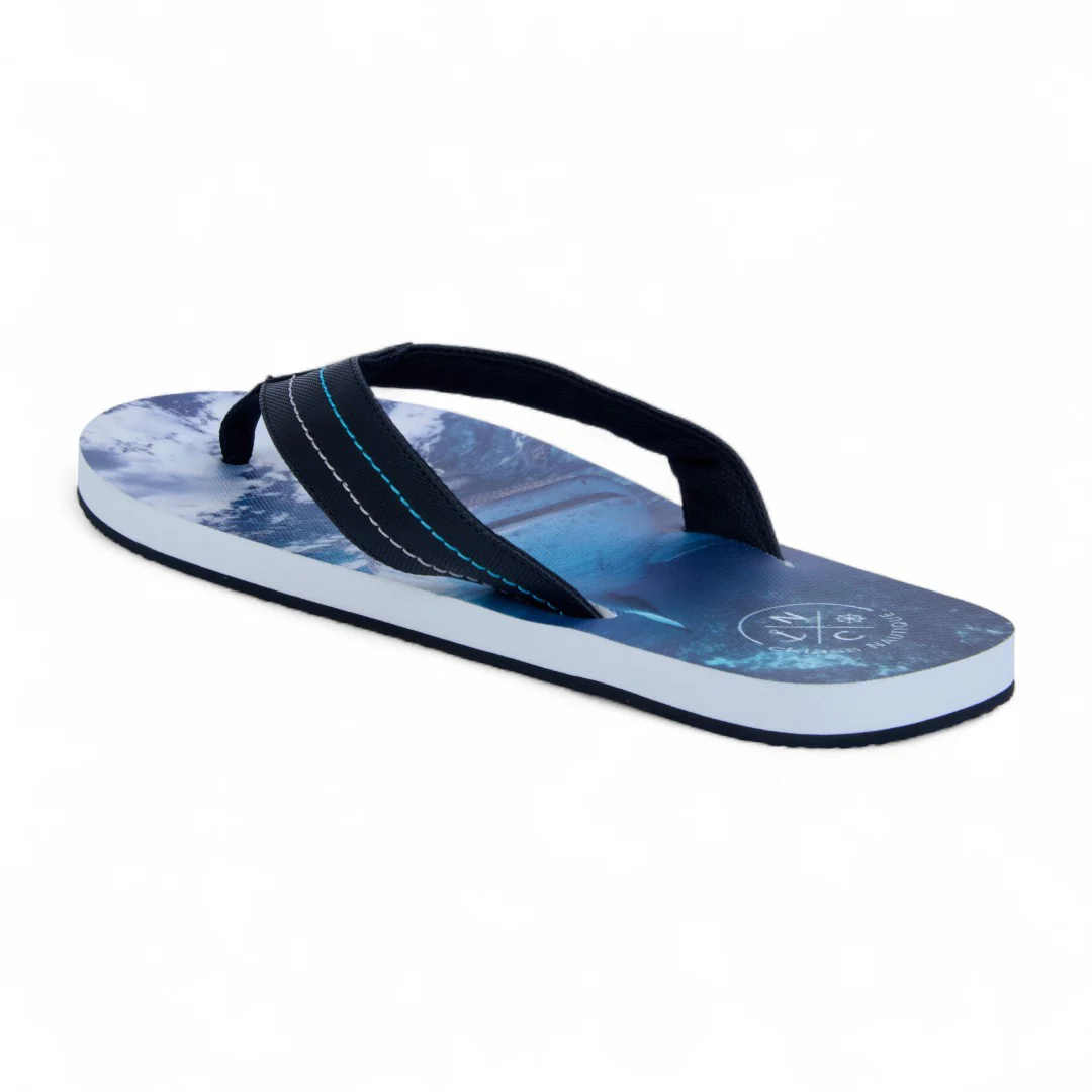 SANDALIAS DE PISO NEGRO SINTÉTICO 56714 - Image 4