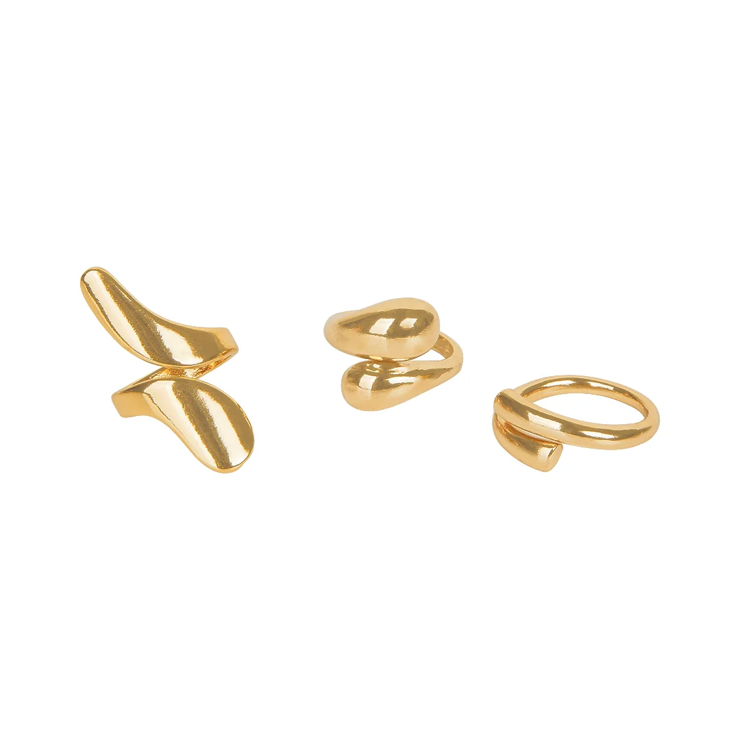 SET DE ANILLOS DE TRES PIEZAS 93996