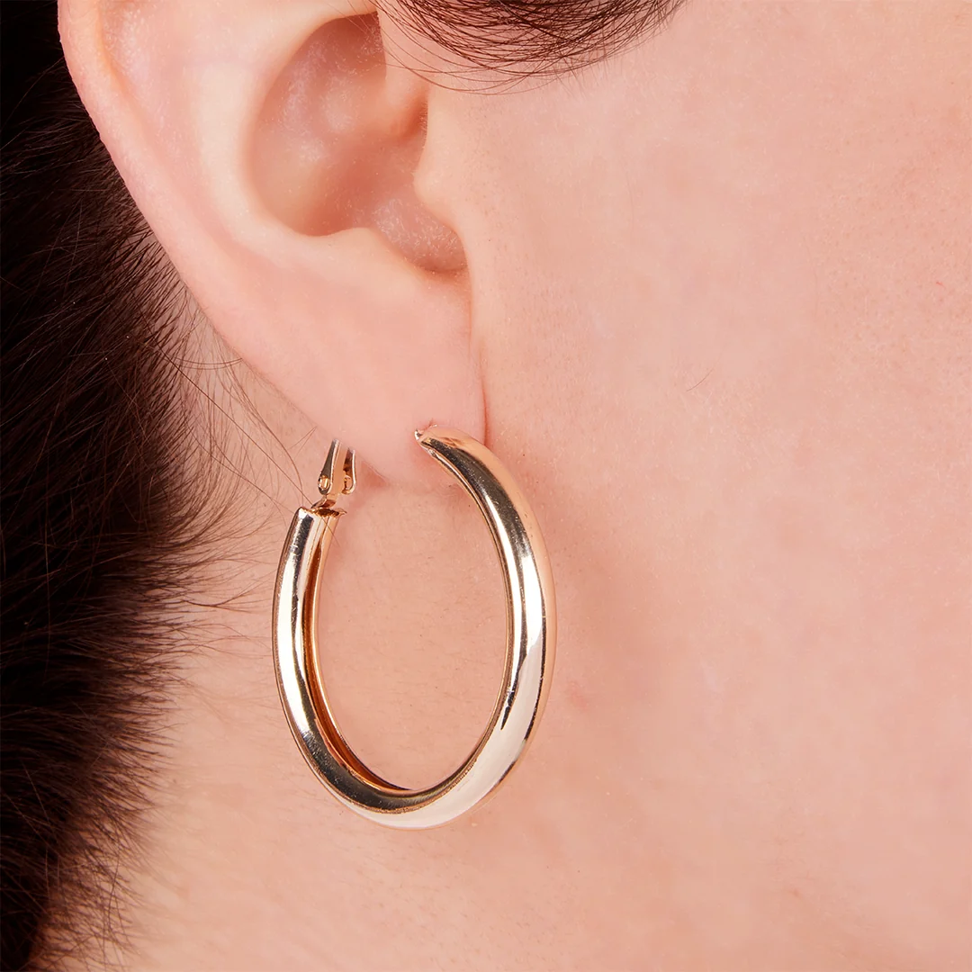 SET DE ARETES AROS MIX DORADO 94054 - Image 6