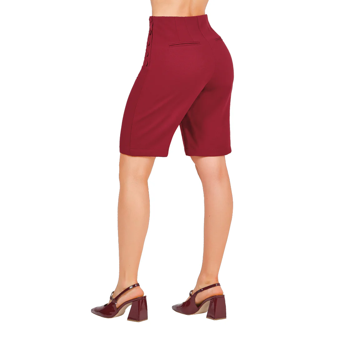 SHORT ROJO LARGO 91121
