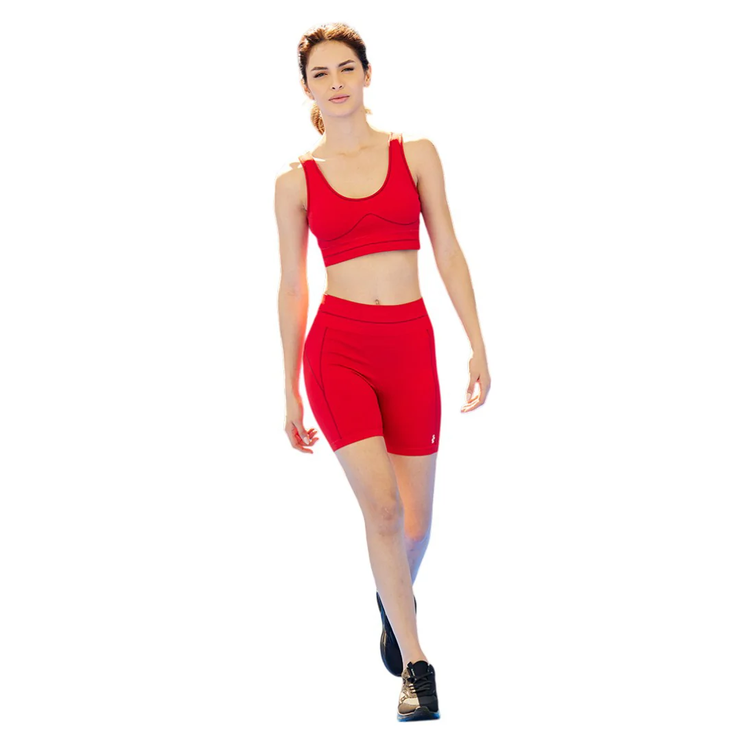 SHORT SUPERSPORT AJUSTE FIRME ROJO 80359