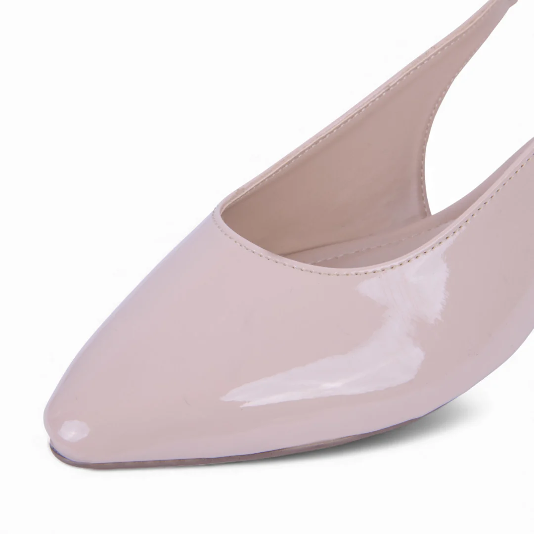 SIX 504 BALLERINAS DE PISO NEGRO, ROSA Y BEIGE 08060 - Image 13