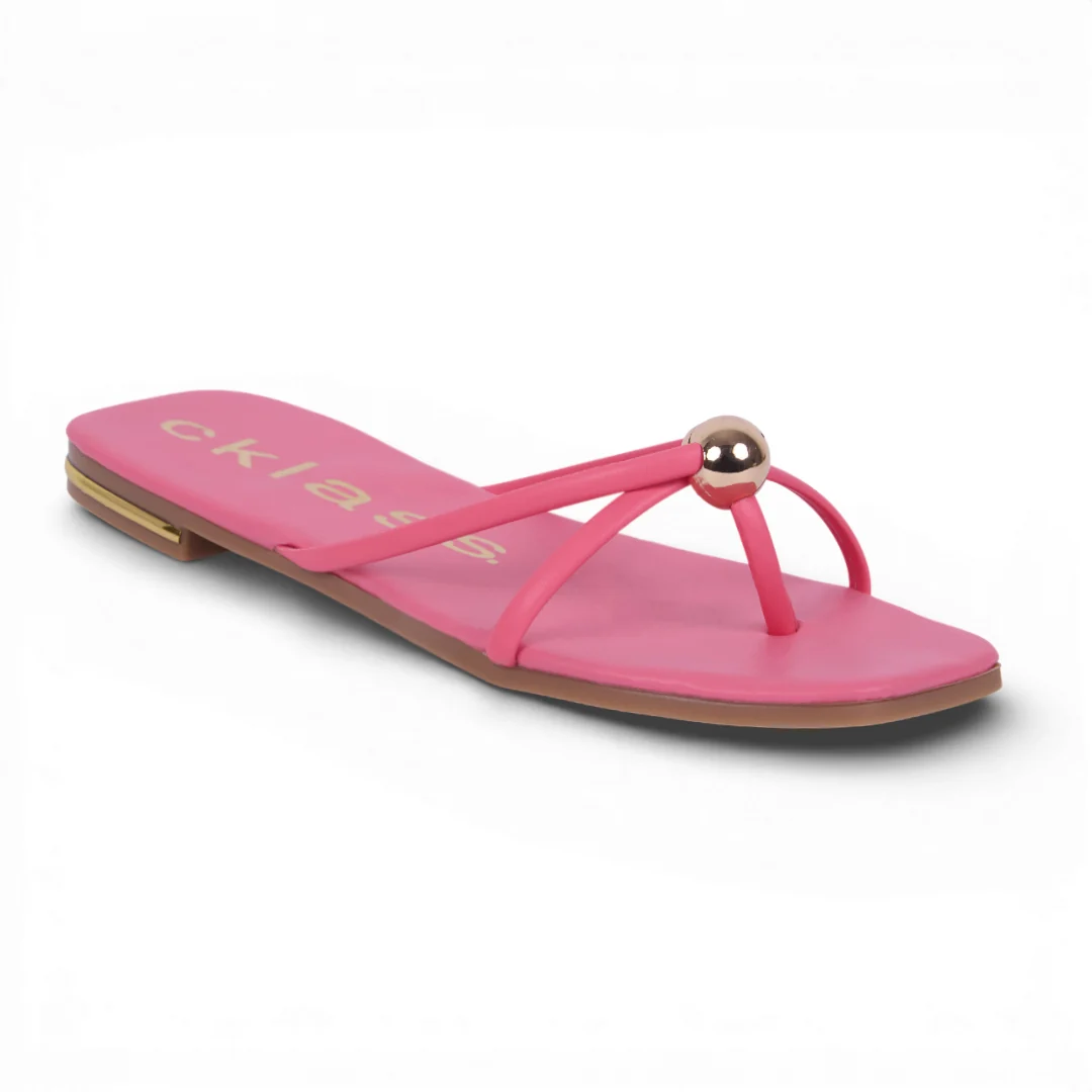 SIX 506 SANDALIAS CASUALES BLANCO, MIEL Y ROSA - Image 2