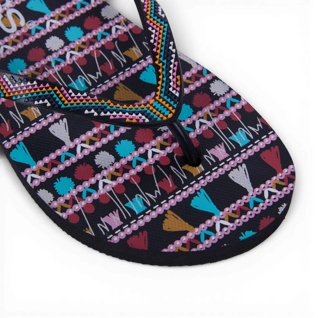 SIX 507 SANDALIAS CASUALES NEGRO, AMARILLO Y ROSA - Image 19