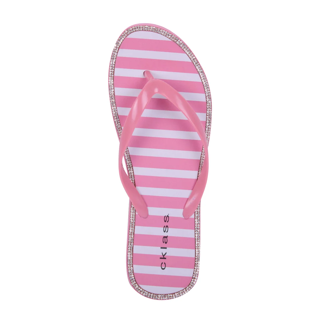 SIX 507 SANDALIAS CASUALES NEGRO, AMARILLO Y ROSA - Image 6
