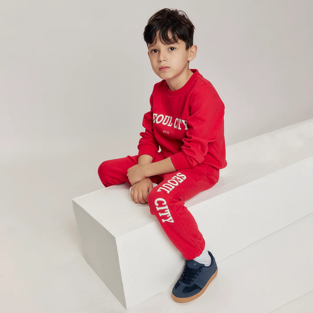 SUDADERA ESTAMPADA ROJA 92077 - Image 3