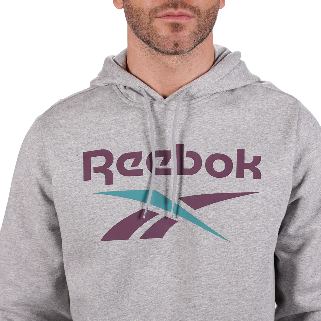 SUDADERA REEBOK GRIS 64266 - Image 3