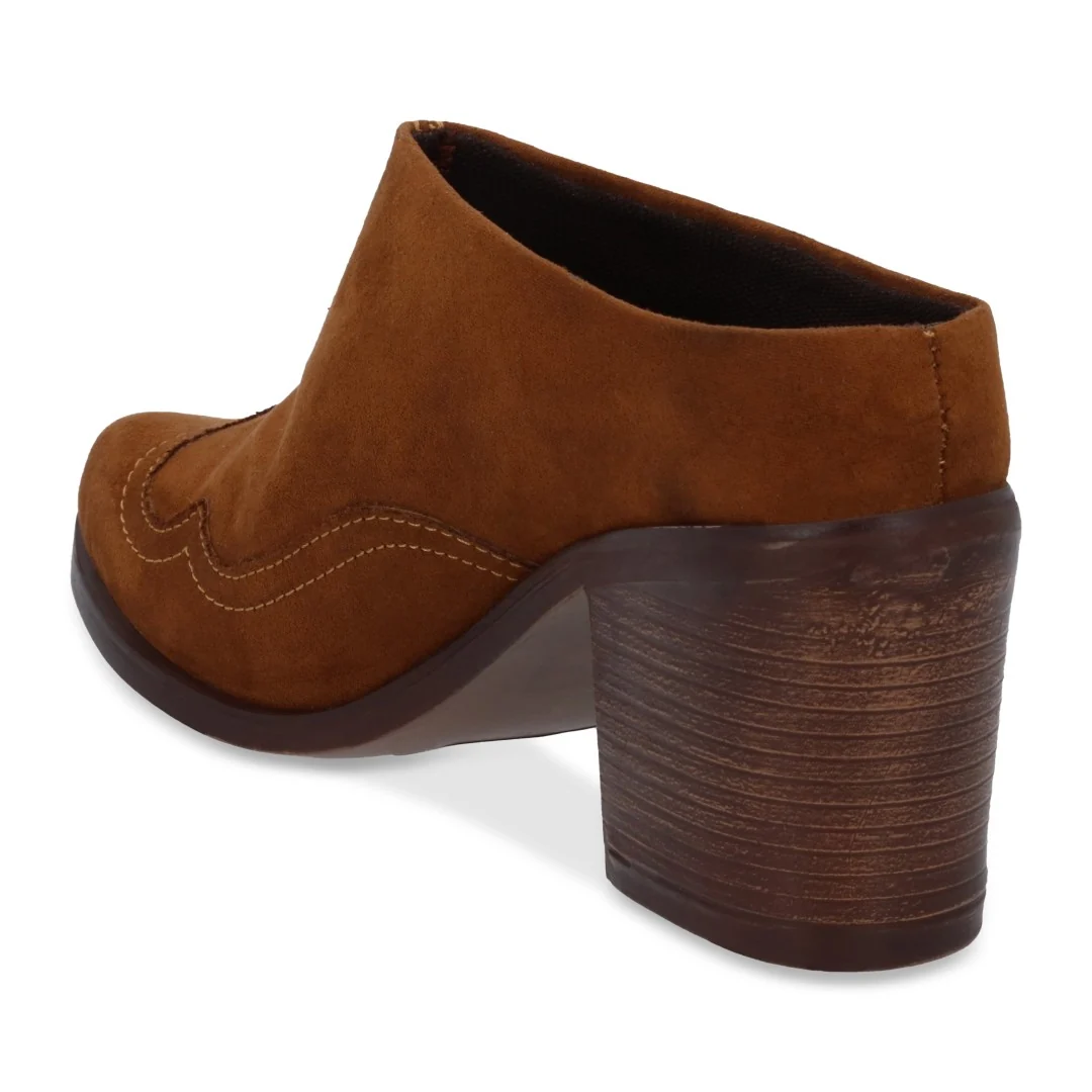SUECO DE TACÓN MIEL BORDADO 55138 - Image 3