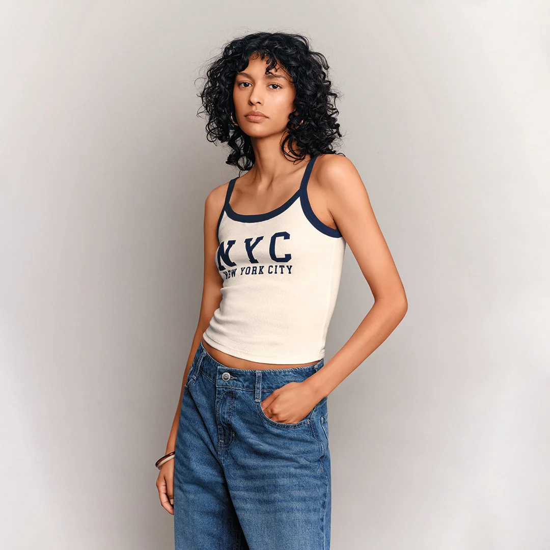 TANK TOP RIB ESTAMPADO NYC 66042 - Image 2