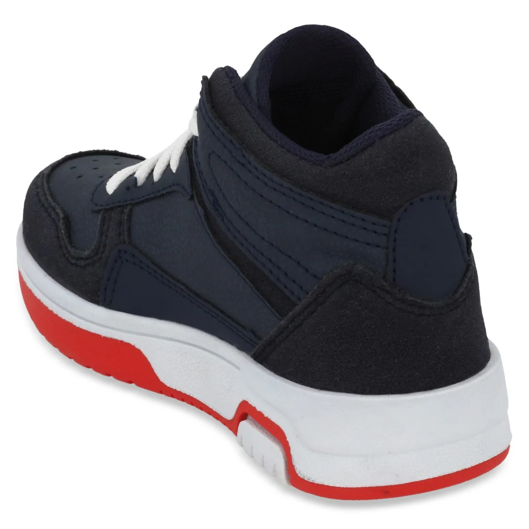TENIS ABOTINADO MARINO CON ADORNO 33723 - Image 3