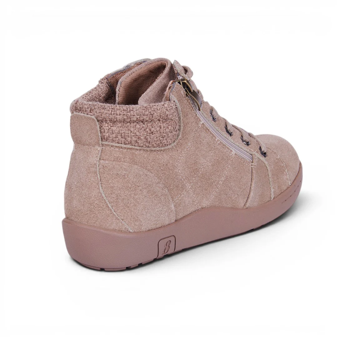 TENIS ABOTINADO POLO GAMUZA TAUPE 37940 - Image 4