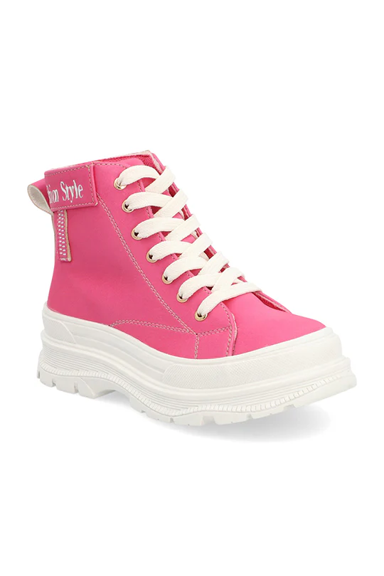 Tenis abotinado rosa 47217