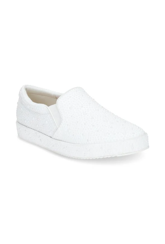 TENIS BLANCO CON PERLAS 72016