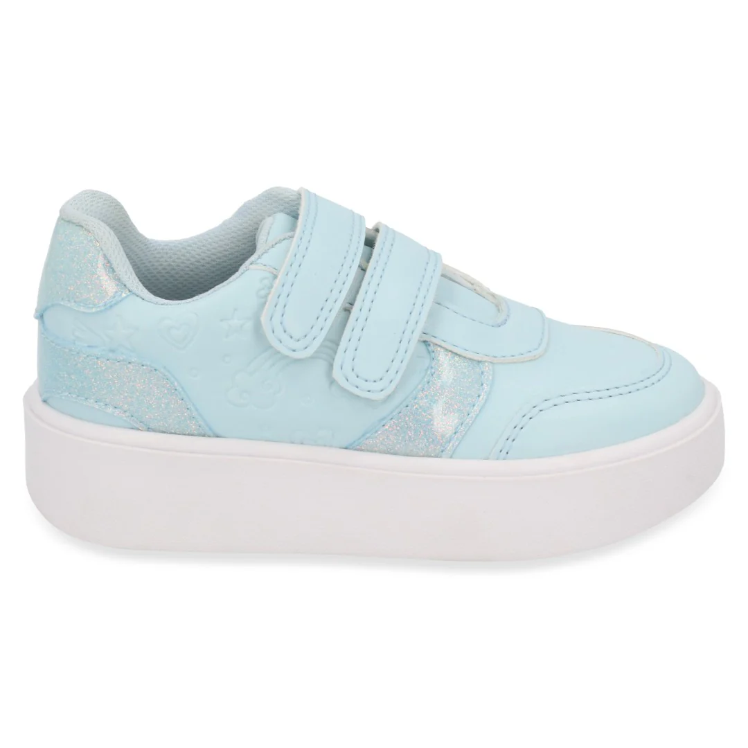 TENIS CASUAL AZUL Y LILA CON ADORNO DUO 701 - Image 9